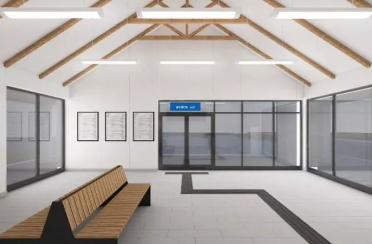 Visualization of the station 