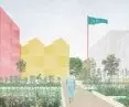 Warsaw Social District - a concept for a district based on small neighborhoods, developed by BBGK Architects