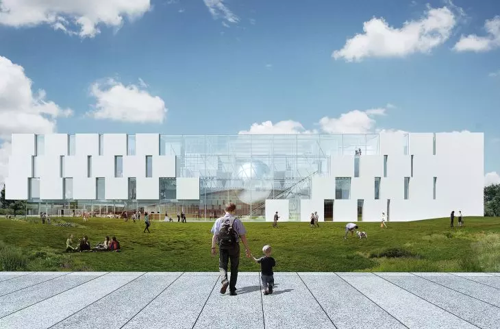 budynek zaprojektowany w VR z wystawą w AR; Centrum Nauki i Technologii w Opolu nagrodzone German Design Award 2020