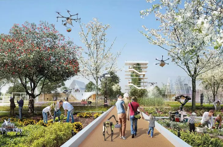 technology in allotment agriculture; 