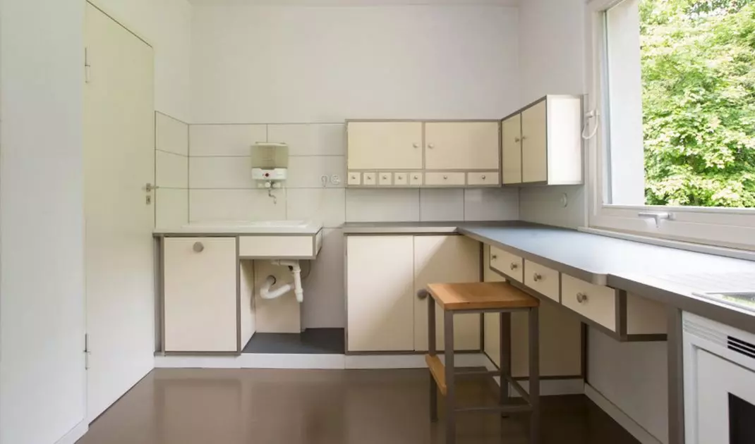 Interior of a residential house (Haus am Horn) in Weimar 