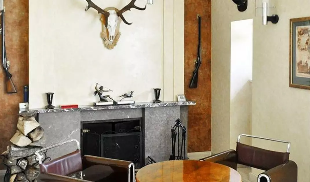 Interior of the Castle of the President of the Republic of Poland in Wisla. 