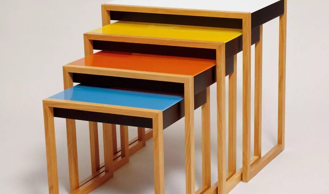 Nesting Tables by Josef Albers