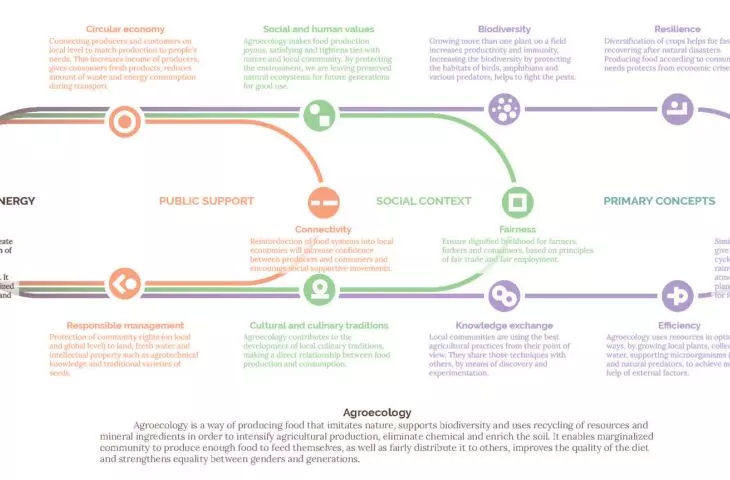 diagram poświęcony agroekologii