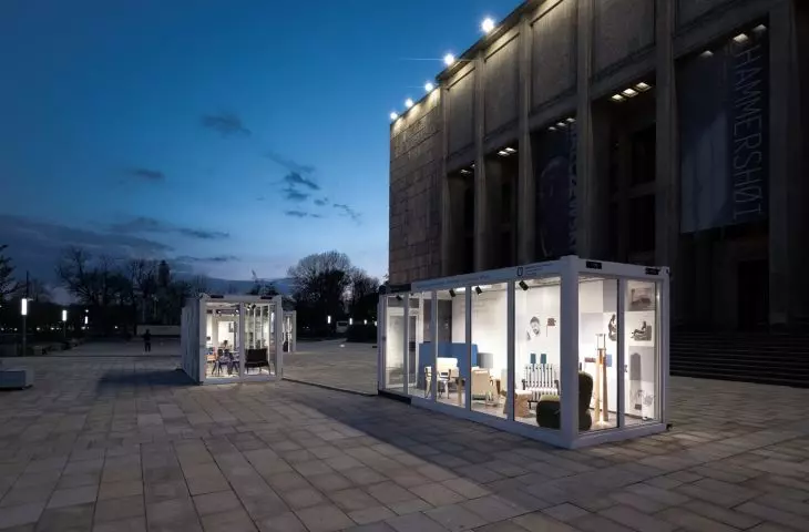 The Art of Furniture exhibition is open 24 hours a day