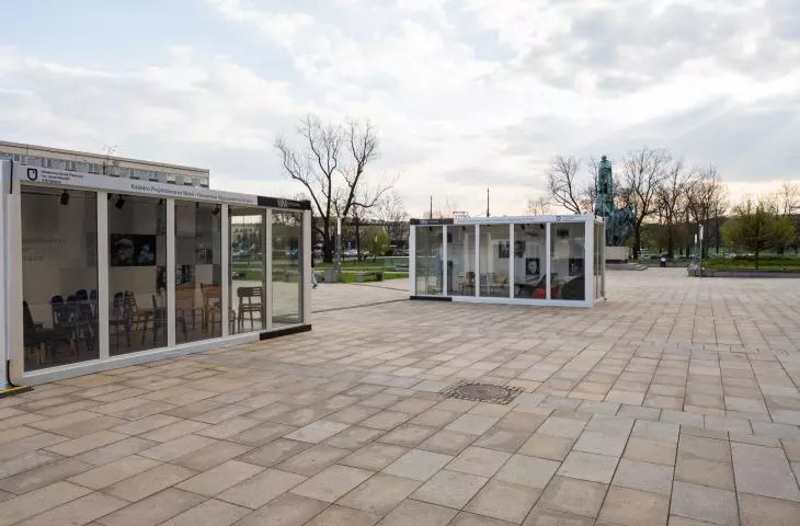 Art of Furniture exhibition on the square in front of the National Museum