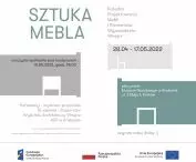 Art of Furniture exhibition, poster