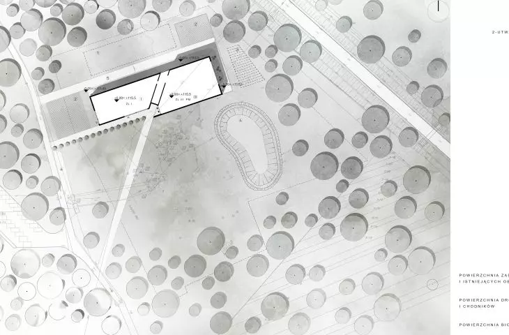 Projekt nowego obiektu muzeum w Treblince, zagospodarowanie terenu