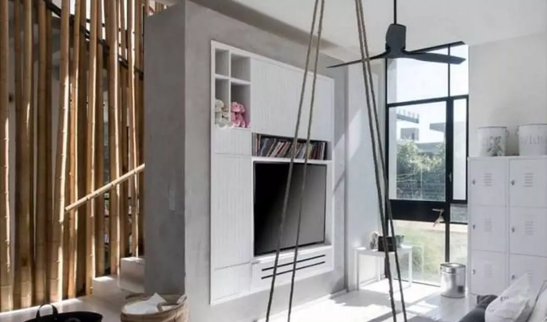 A simple swing in the interior
