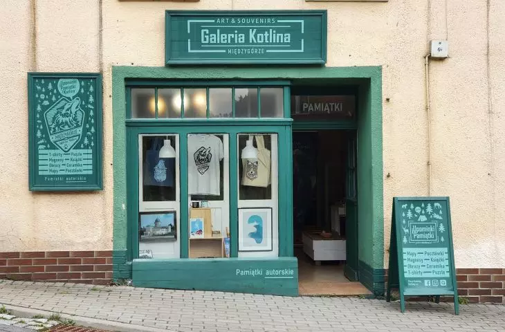 Pamiątki z Galerii Kotlina