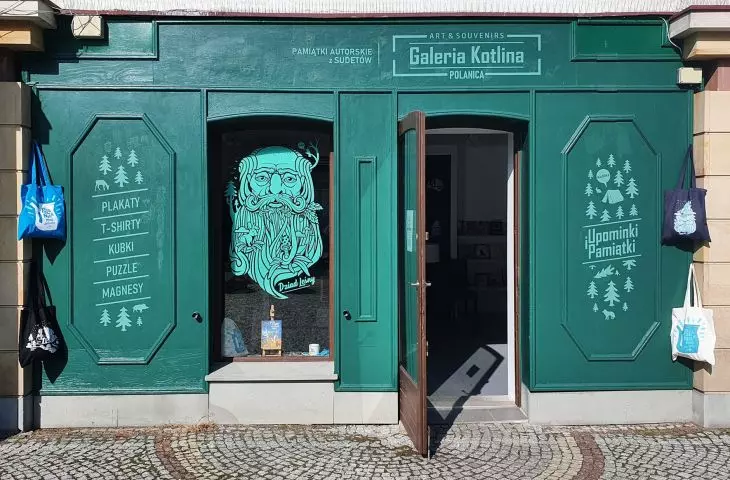 Pamiątki z Galerii Kotlina