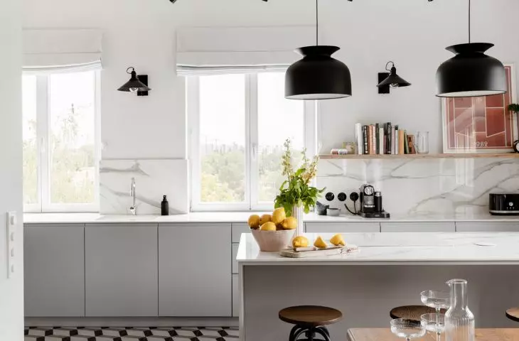 Eclectic style kitchen