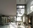 Terrace with lake house