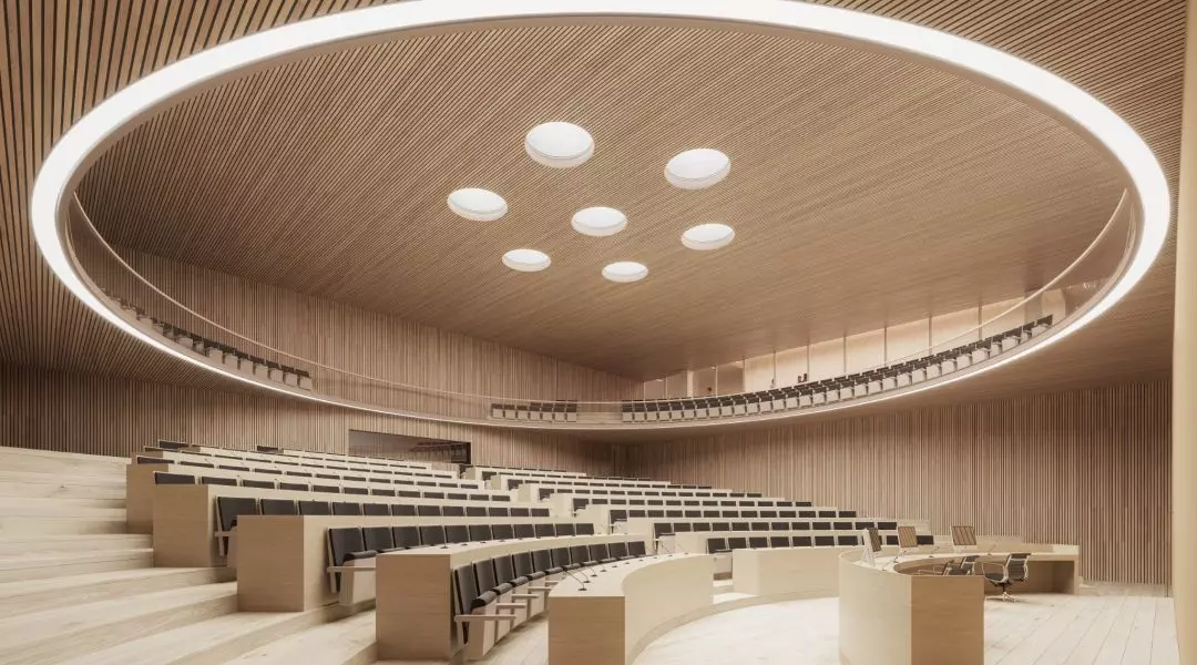 Wyróżnienie honorowe konkursu na projekt budynków Sądu Apelacyjnego i Sejmiku Województwa Mazowieckiego