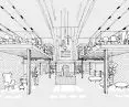 Interior of Building 3 - Old Bathhouse