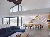 Asymmetrical house in Tarnowskie Góry by INOSTUDIO studio