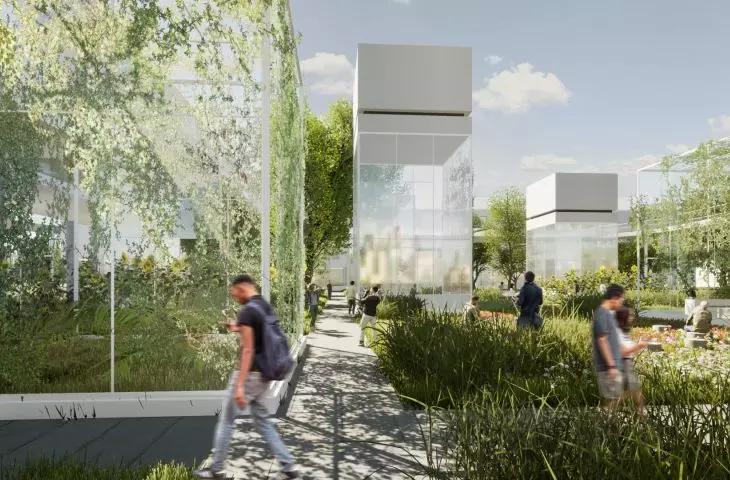II nagroda, „Botanic Frame”, proj.: Grzegorz Staroń, Grzegorz Środa