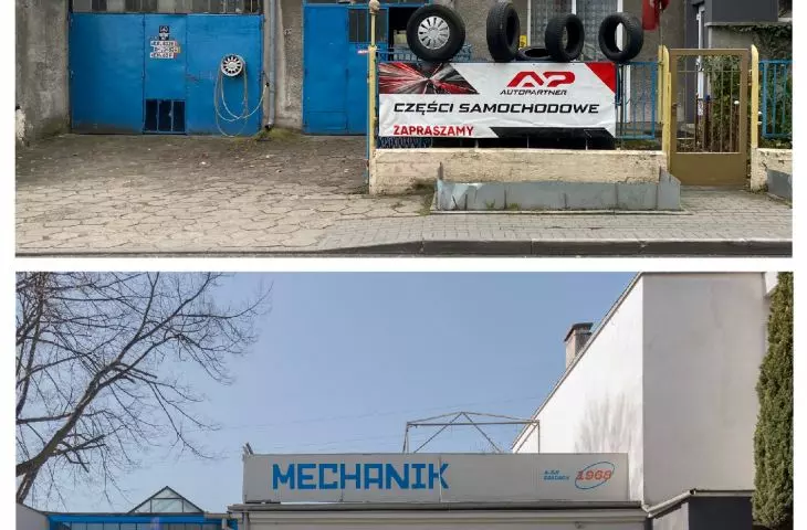 Warsztat samochodowy na gdyńskim Grabówku
