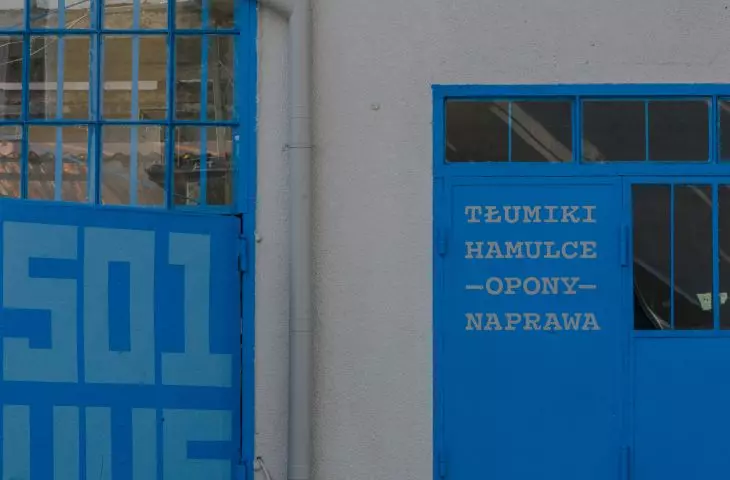 Warsztat samochodowy na gdyńskim Grabówku