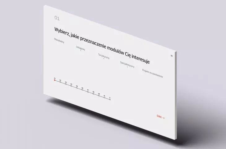 System HOMEST, panel użytkownika