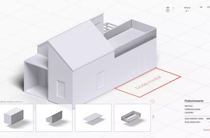 Użytkownik sam konfiguruje i wybiera moduły