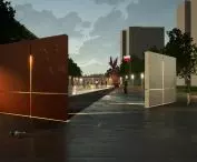 Studenci zaprojektowali elementy z cortenu