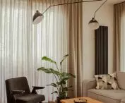 Interior of the living room of a Krakow apartment