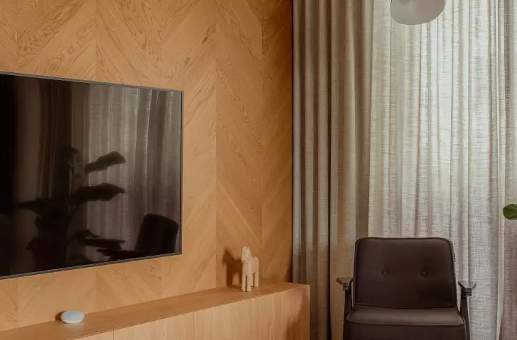 Wood adds coziness