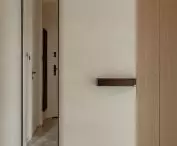 Minimalist apartment, hallway