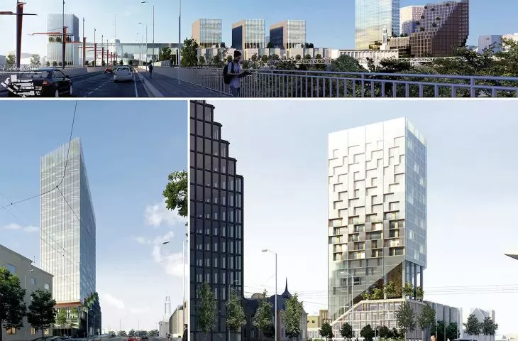 Projekt „Zielone Targi MTP”, elewacja zachodnia