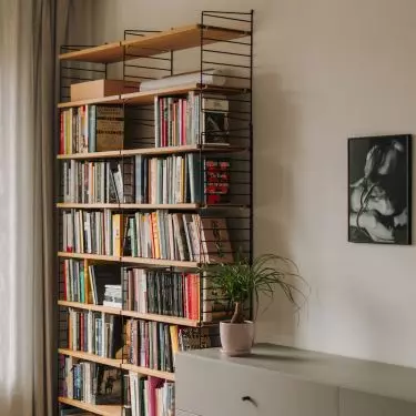 Shelf in the bedroom