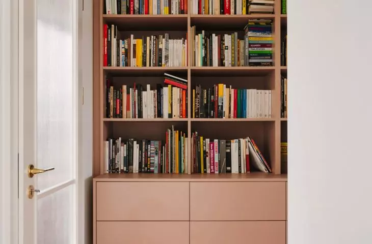 Library in the hallway