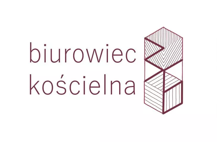 Design of an office building in Poznan's Jeżyce district, project logo