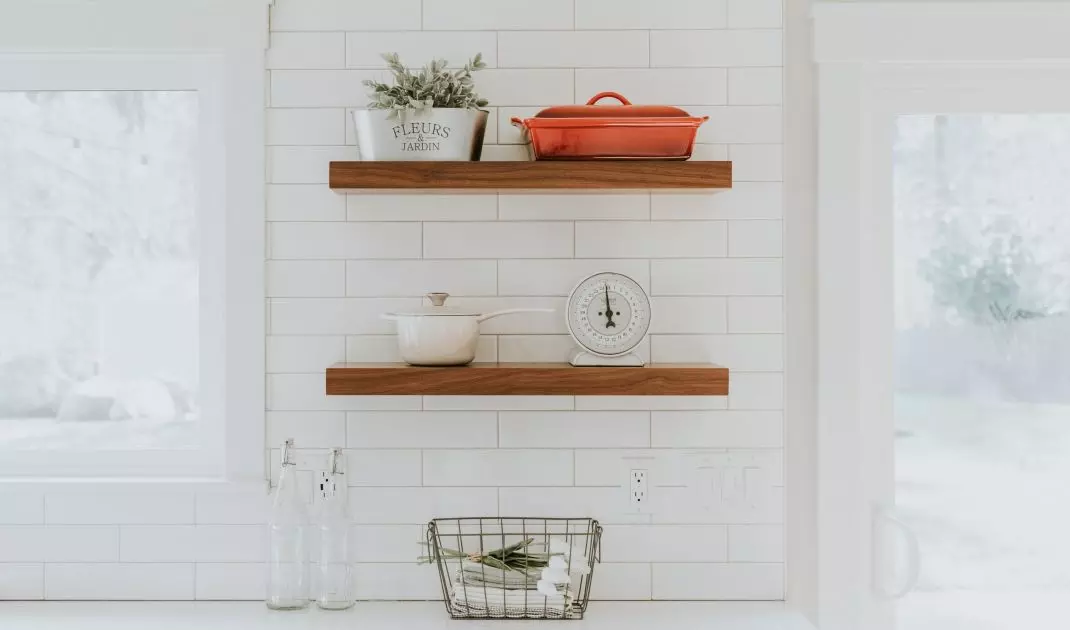Subway style tiles