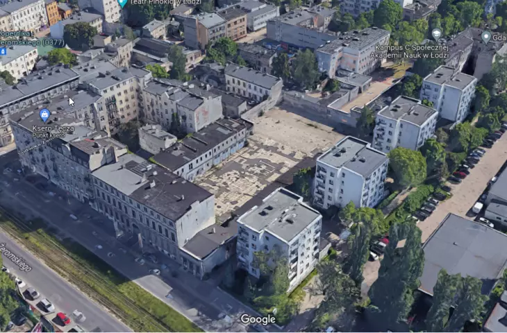 This is what the area where the changes will be carried out currently looks like