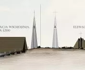 Design of Contemplative Center with Chapel, elevations