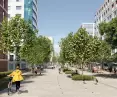 Ulica Okrzei - wizualizacja