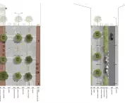 Okrzei street - project