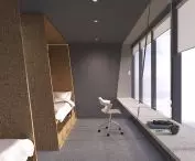 On the first floor there are rooms of the bursa