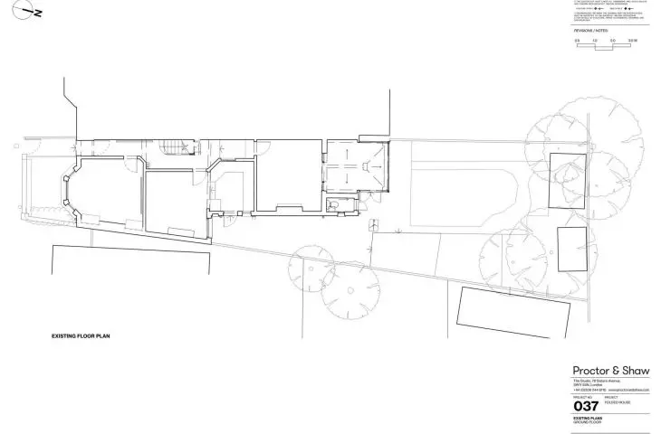 „Folded House” projektu architektów z pracowni Proctor & Shaw