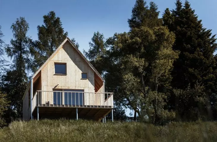 HONAY HOUSE is made of prefabricated elements