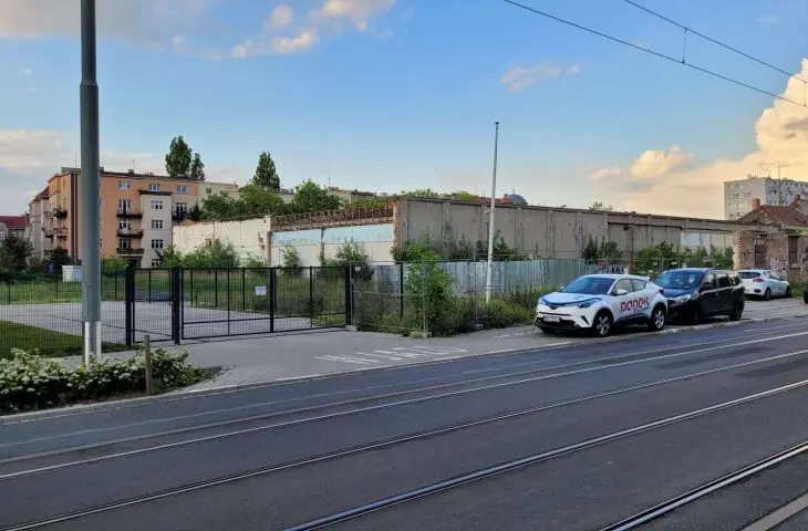 the site of the former depot in Poznan