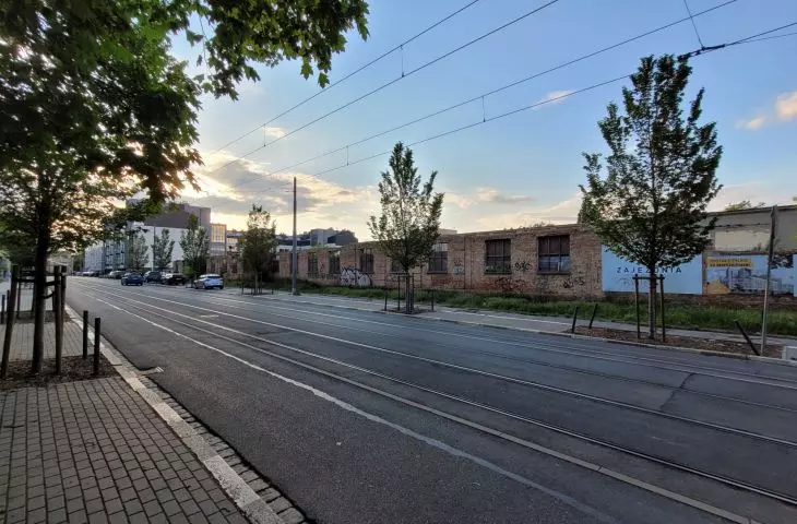 teren dawnej zajezdni