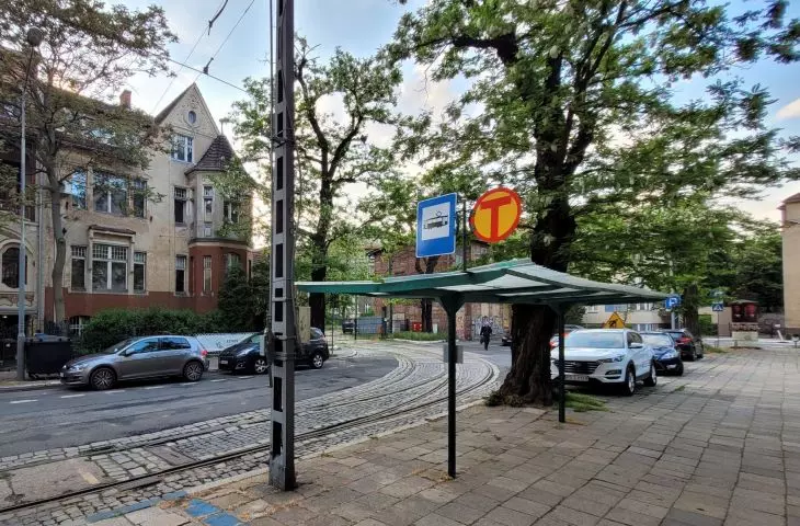 teren dawnej zajezdni w Poznaniu