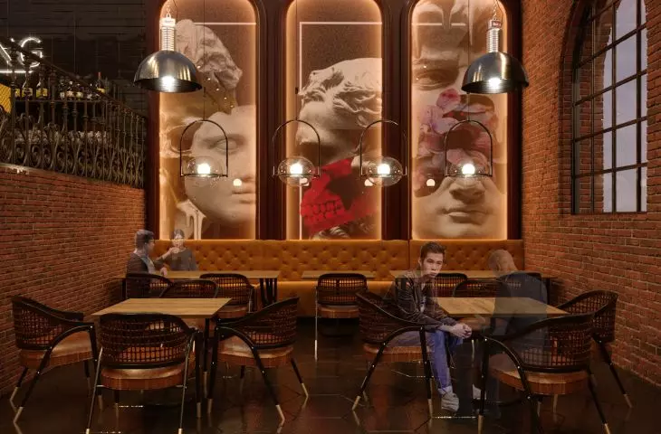 Beer pump room on the 1st floor