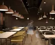 Interior adaptation project of Browar Mieszczański in Wrocław, culinary studio