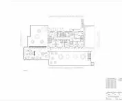 Interior adaptation project of Browar Mieszczański in Wrocław, 2nd floor plan