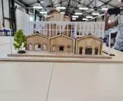 Interior adaptation project of Browar Mieszczański in Wrocław, photo of mockup