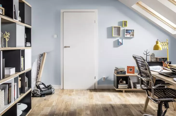 Modus doors are available in white