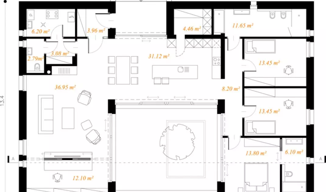 house project - Dworek polski